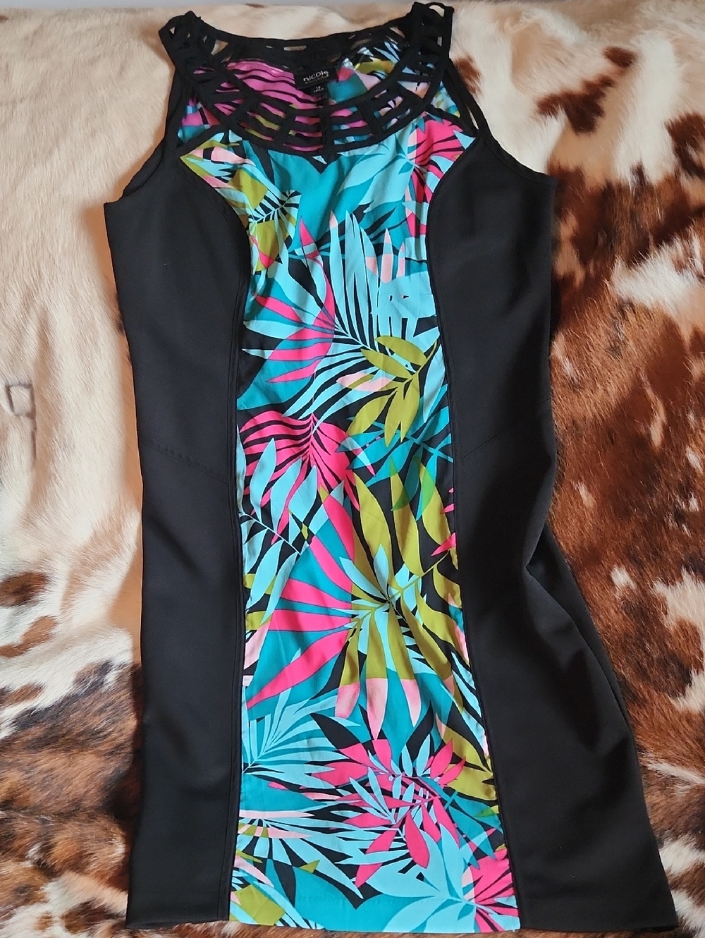 Nicole By Nicole Miller SleevelessDress Sz 12